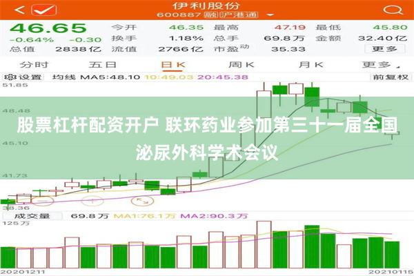 股票杠杆配资开户 联环药业参加第三十一届全国泌尿外科学术会议