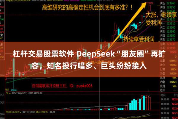 杠杆交易股票软件 DeepSeek“朋友圈”再扩容，知名投行唱多、巨头纷纷接入