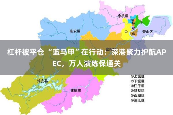 杠杆被平仓 “蓝马甲”在行动：深港聚力护航APEC，万人演练保通关