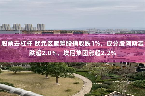 股票去杠杆 欧元区蓝筹股指收跌1%，成分股阿斯麦跌超2.8%，埃尼集团涨超2.2%