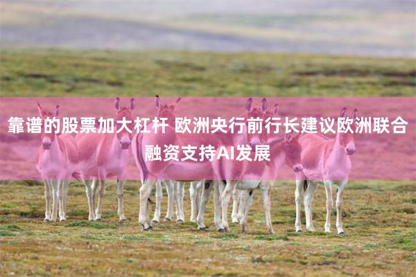 靠谱的股票加大杠杆 欧洲央行前行长建议欧洲联合融资支持AI发展